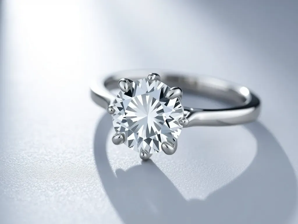 Diamentowa obrączka