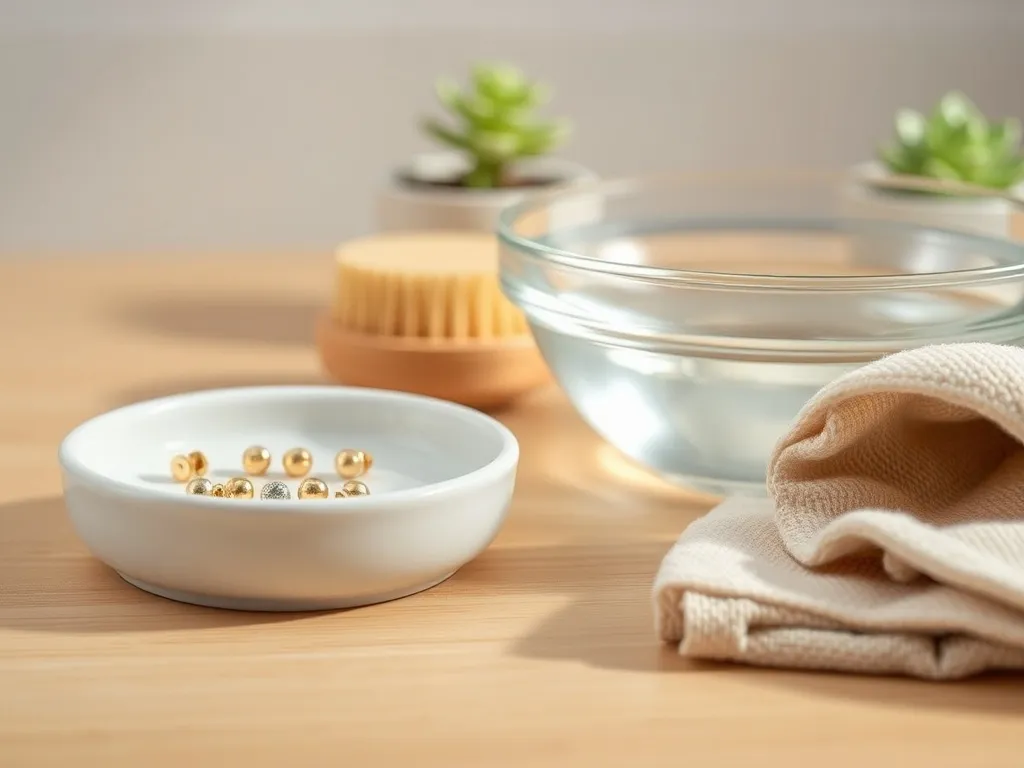 Jak wyczyścić zatyczki do kolczyków?