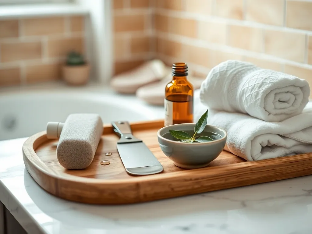 Czy pięty ścierać na sucho czy mokro?